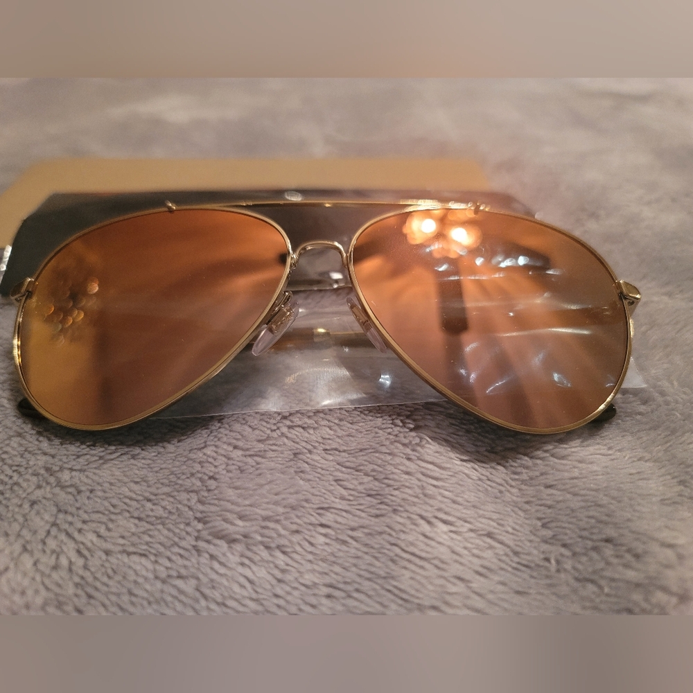 BURBERRY AliceMetal Aviator Sunglasses